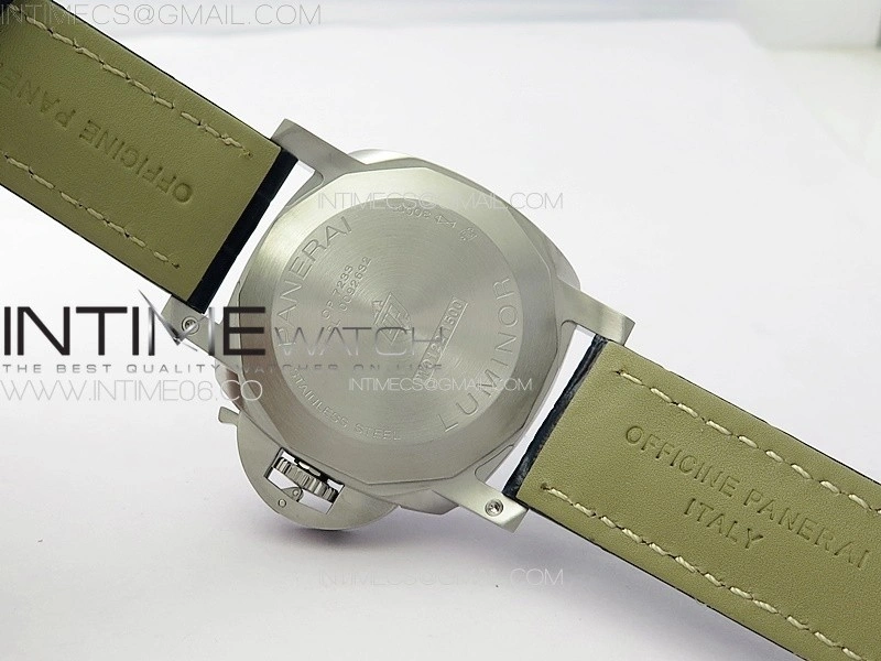 PAM1313 W TTF 1:1 Best Edition on Blue Leather Strap P9010