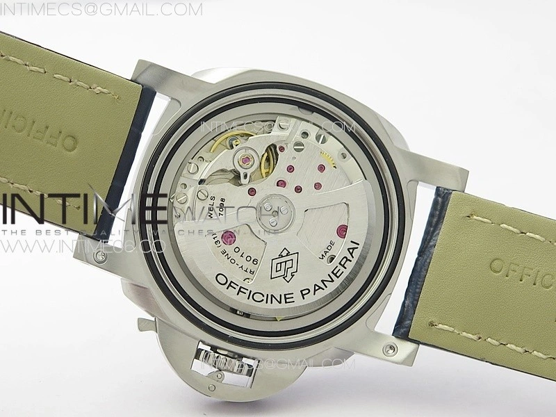 PAM1313 W TTF 1:1 Best Edition on Blue Leather Strap P9010