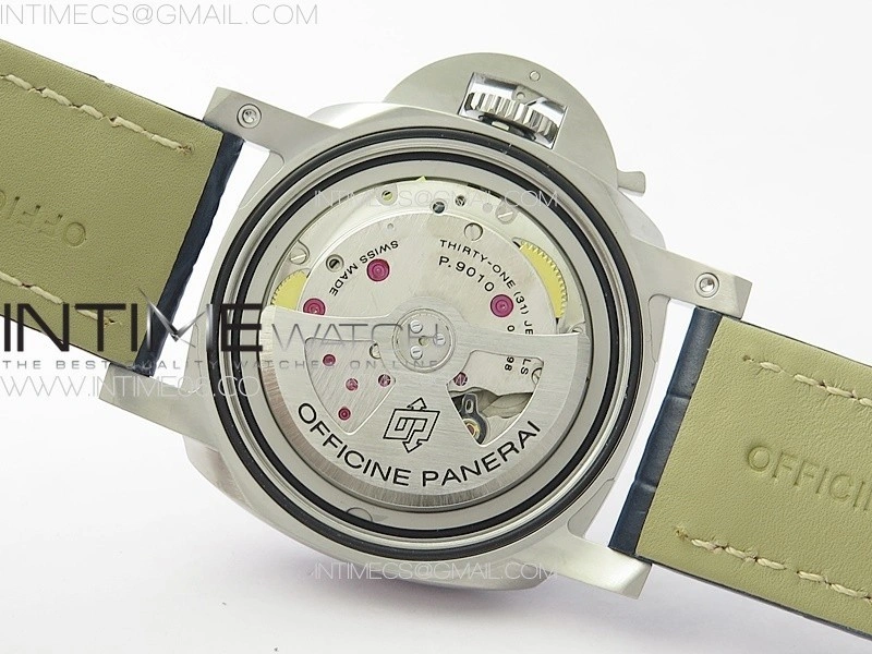 PAM1313 W TTF 1:1 Best Edition on Blue Leather Strap P9010