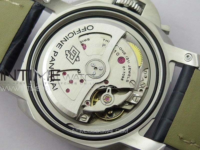 PAM1313 W TTF 1:1 Best Edition on Blue Leather Strap P9010