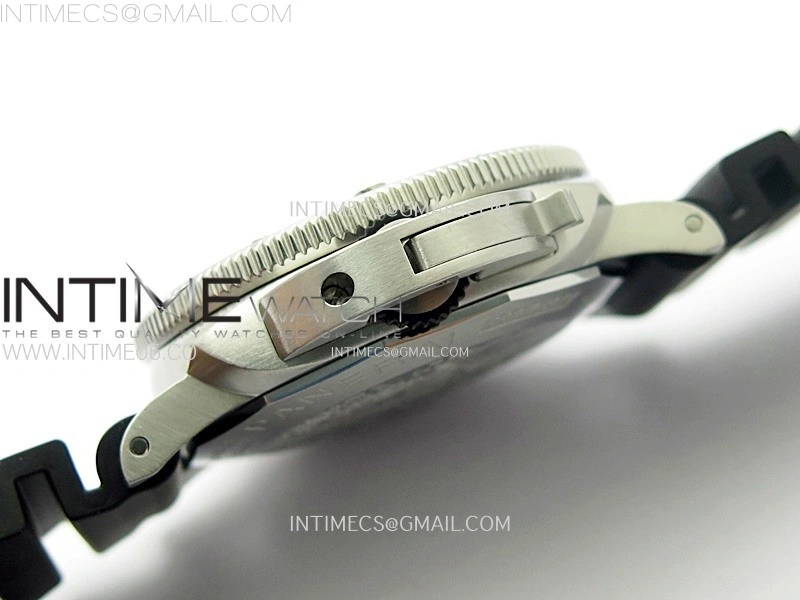 PAM1323 Y GMT VSF 1:1 Best Edition Dark Gray Dial on Black Rubber Strap P9011