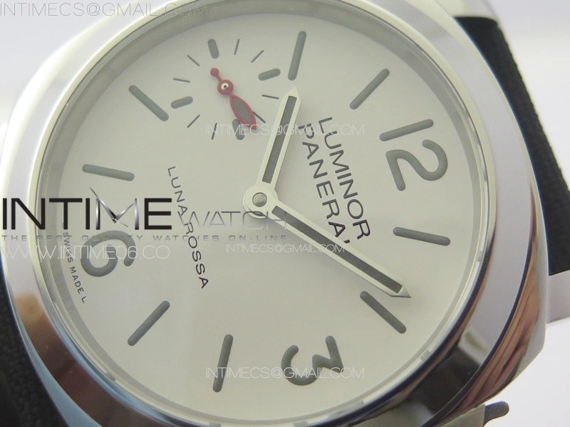 PAM1342 W HWF 1:1 Best Edition White Dial on Black Nylon Strap A6497