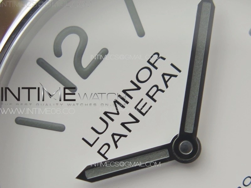 PAM1342 W HWF 1:1 Best Edition White Dial on Black Nylon Strap A6497