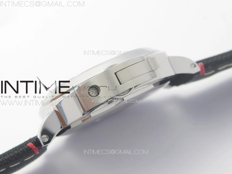 PAM1342 W HWF 1:1 Best Edition White Dial on Black Nylon Strap A6497