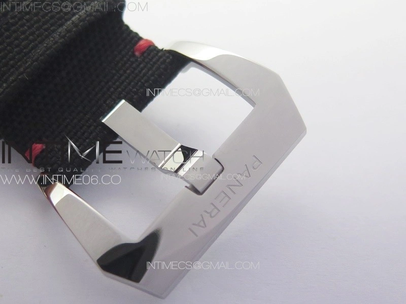 PAM1342 W HWF 1:1 Best Edition White Dial on Black Nylon Strap A6497