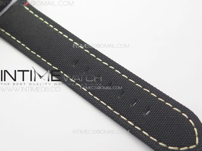 PAM1342 W HWF 1:1 Best Edition White Dial on Black Nylon Strap A6497
