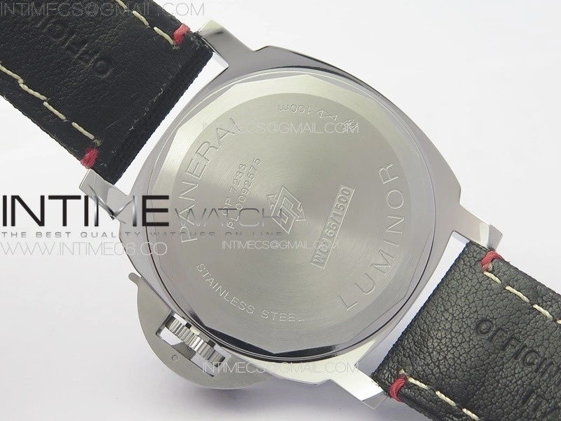 PAM1342 W HWF 1:1 Best Edition White Dial on Black Nylon Strap A6497