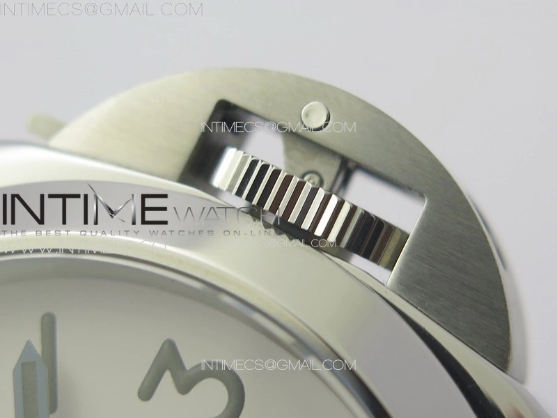 PAM1342 W HWF 1:1 Best Edition White Dial on Black Rubber Strap A6497