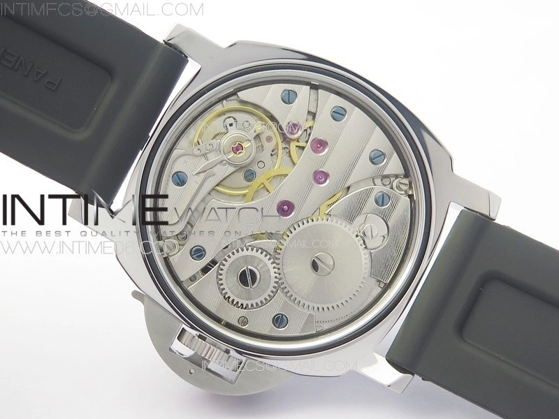 PAM1342 W HWF 1:1 Best Edition White Dial on Black Rubber Strap A6497