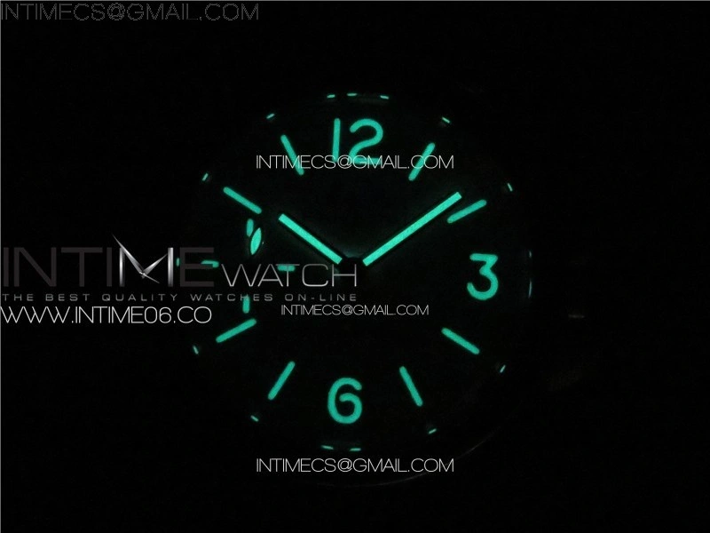 PAM1342 W HWF 1:1 Best Edition White Dial on Black Rubber Strap A6497