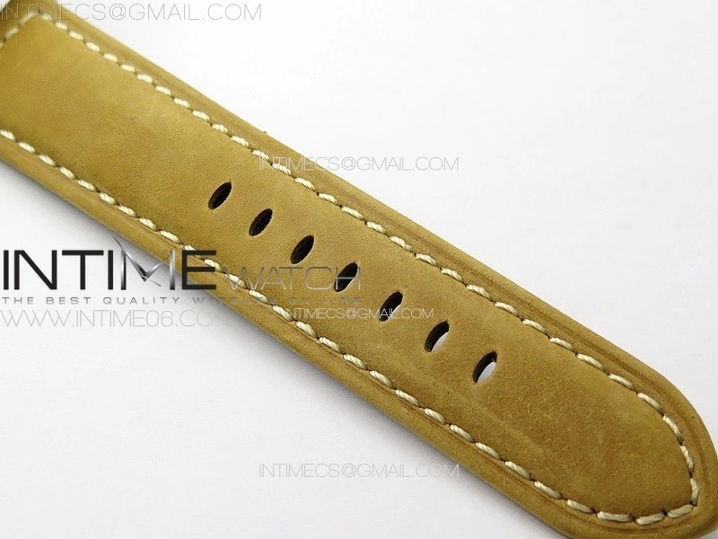 PAM1351 Ti TTF 1:1 Best Edition on Brown Leather Strap P9010