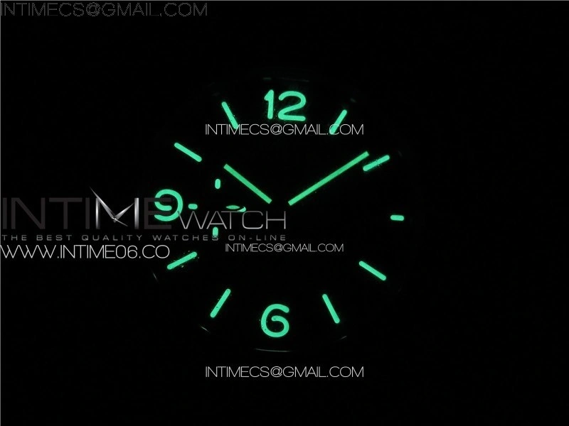 PAM1351 Ti TTF 1:1 Best Edition on Brown Leather Strap P9010