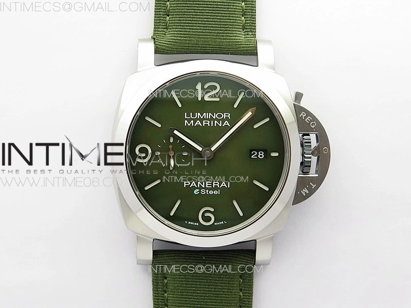 PAM1356 W TTF 1:1 Best Edition on Green Nylon Strap P9010
