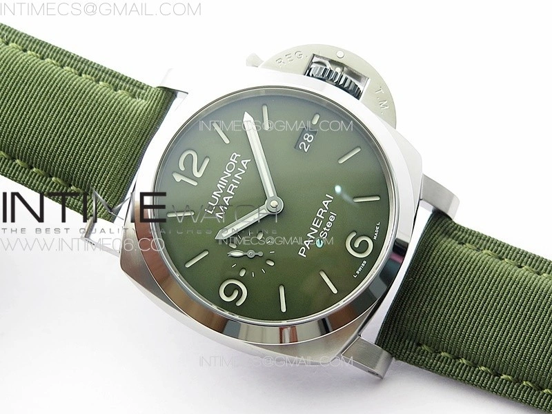 PAM1356 W TTF 1:1 Best Edition on Green Nylon Strap P9010