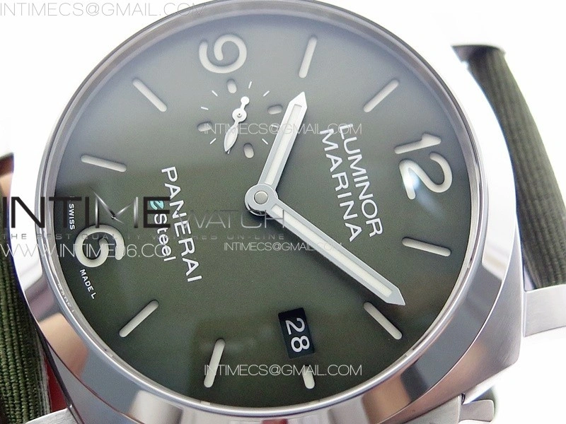 PAM1356 W TTF 1:1 Best Edition on Green Nylon Strap P9010