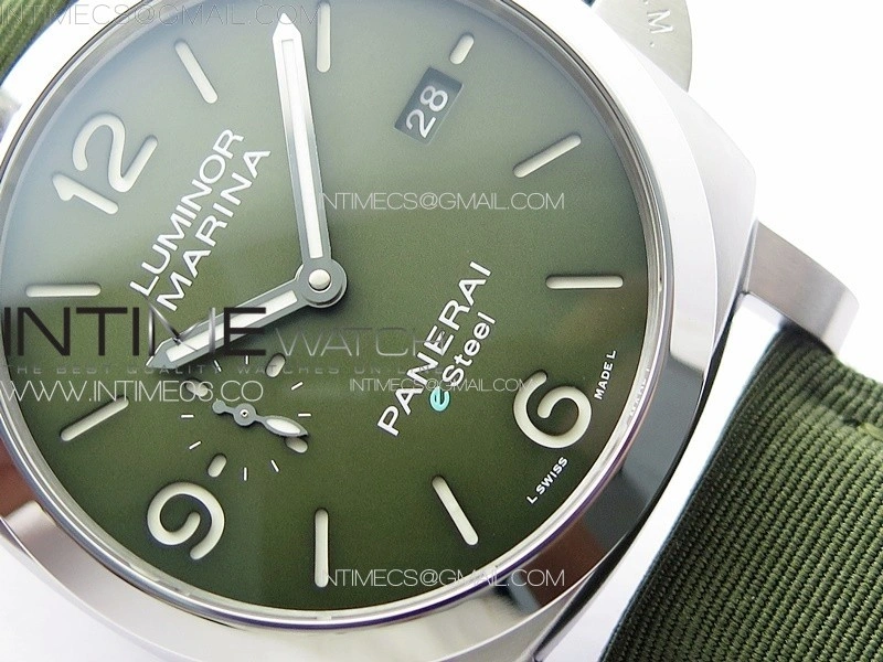 PAM1356 W TTF 1:1 Best Edition on Green Nylon Strap P9010
