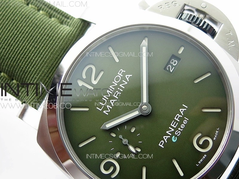 PAM1356 W TTF 1:1 Best Edition on Green Nylon Strap P9010