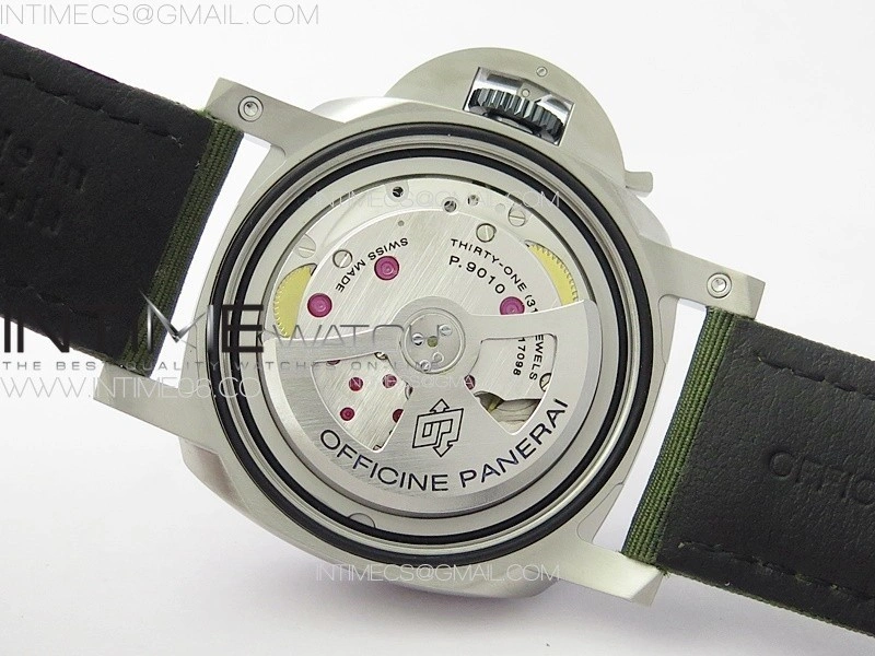 PAM1356 W TTF 1:1 Best Edition on Green Nylon Strap P9010
