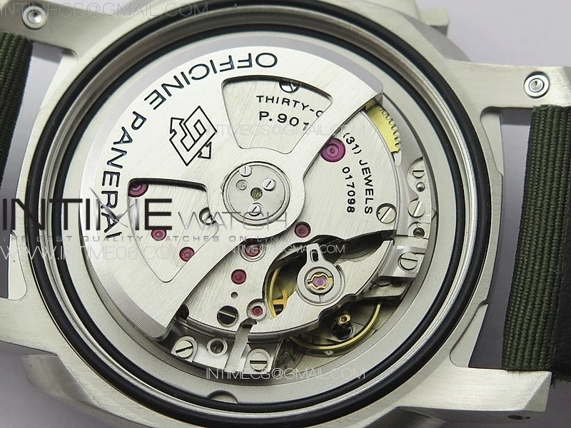 PAM1356 W TTF 1:1 Best Edition on Green Nylon Strap P9010