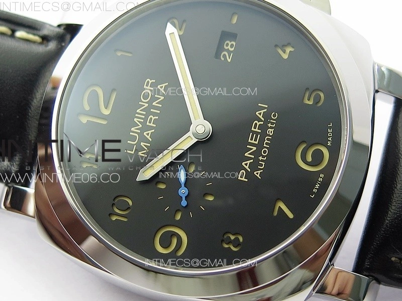 PAM1359 W TTF 1:1 Best Edition on Black Leather Strap P9010