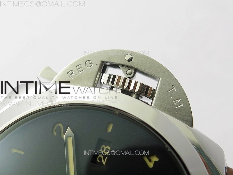 PAM1359 W TTF 1:1 Best Edition on Black Leather Strap P9010