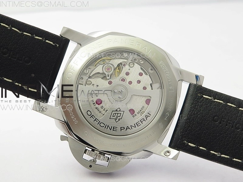PAM1359 W TTF 1:1 Best Edition on Black Leather Strap P9010