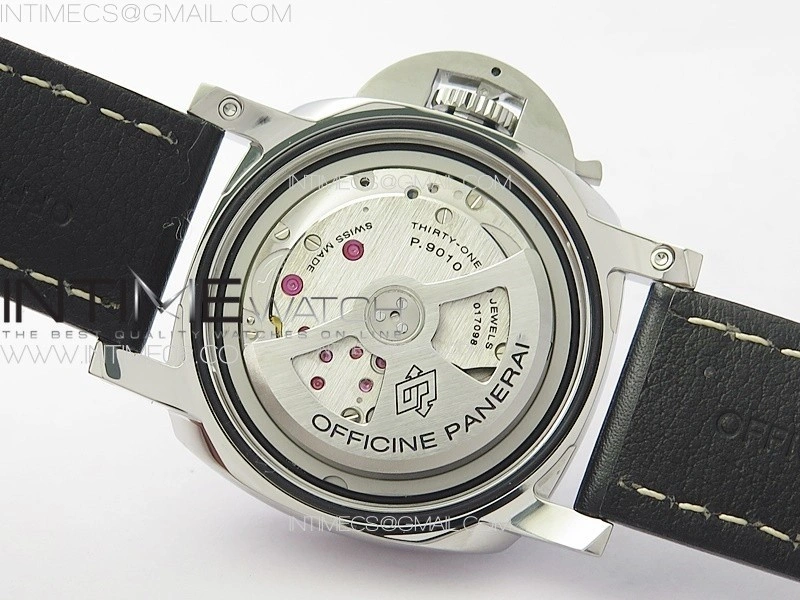PAM1359 W TTF 1:1 Best Edition on Black Leather Strap P9010