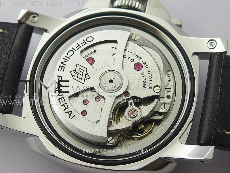 PAM1359 W TTF 1:1 Best Edition on Black Leather Strap P9010