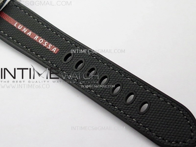 PAM1381 Z 42mm VSF 1:1 Best Edition White Dial on Black Rubber Strap P900