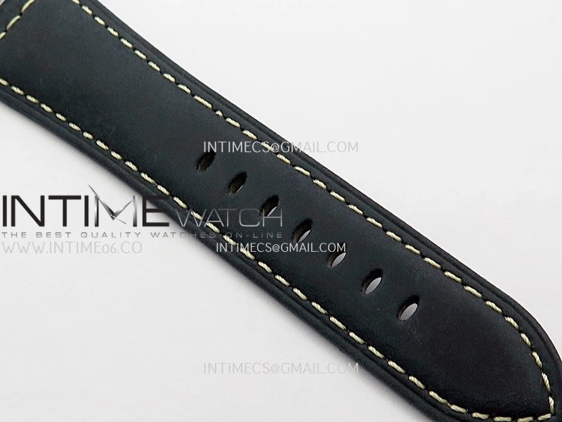 PAM1383 HWF 1:1 Best Edition Blue Dial On Blue ASSO Leather Strap A6497