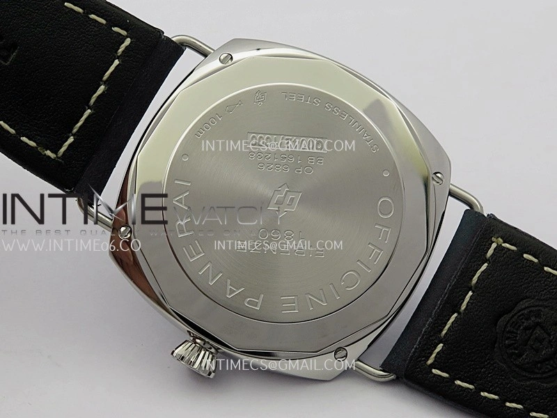 PAM1383 HWF 1:1 Best Edition Blue Dial On Blue ASSO Leather Strap A6497