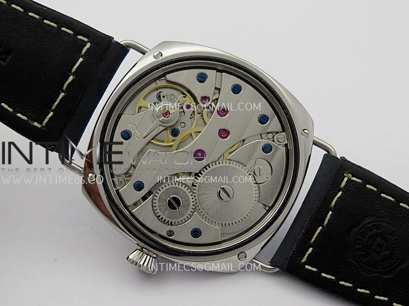 PAM1383 HWF 1:1 Best Edition Blue Dial On Blue ASSO Leather Strap A6497