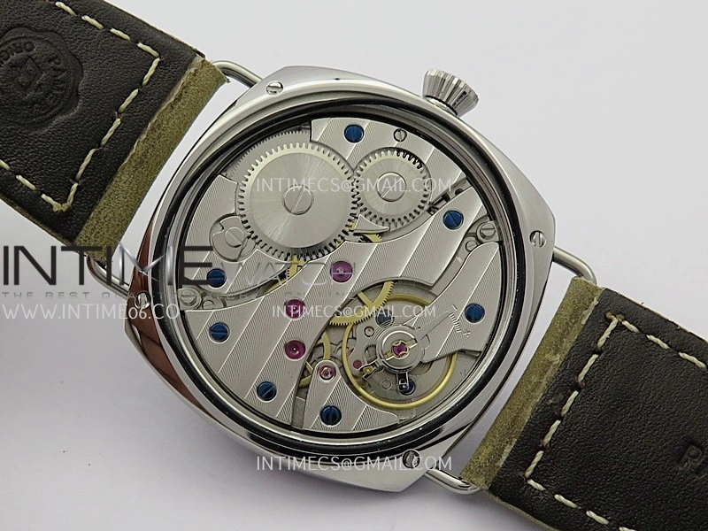 PAM1384 HWF 1:1 Best Edition White Dial On Brown ASSO Leather Strap A6497