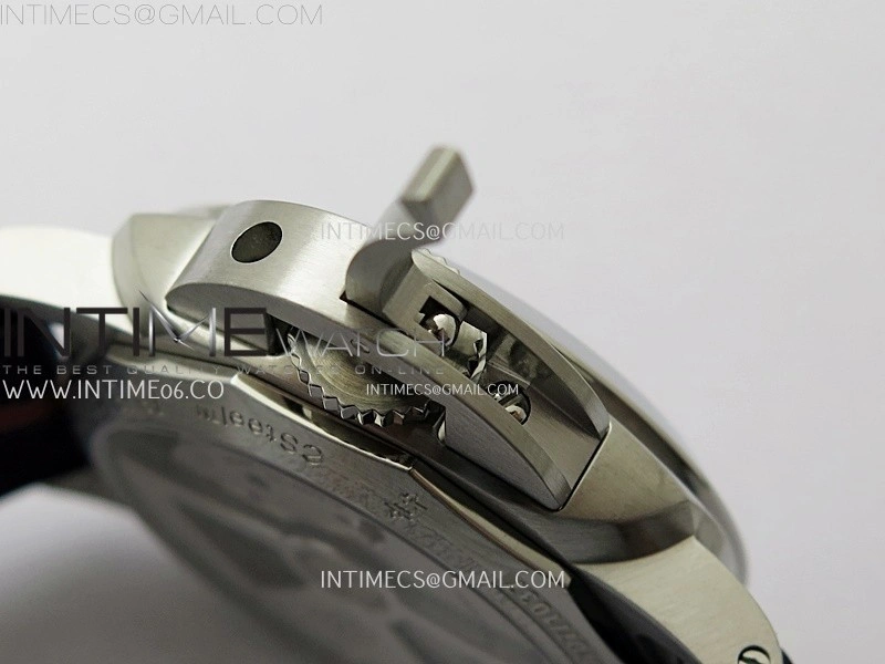 PAM1404 Z GMT SS VSF 1:1 Best Edition Blue Dial on Blue Rubber Strap Asian P900