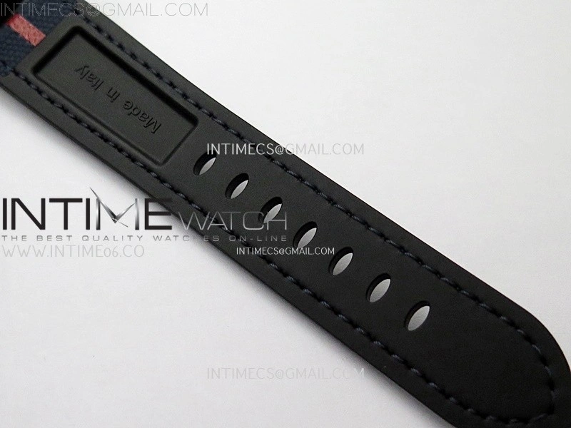 PAM1408 Z DLC VSF 1:1 Best Edition Blue Dial on Blue Rubber Strap Asian P900