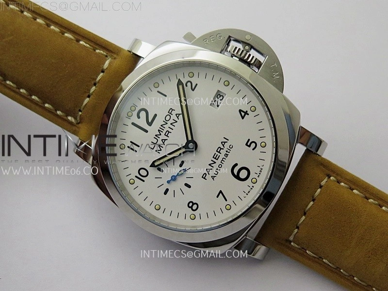 PAM1499 S TTF Best Edition White Dial on ASSO Leather Strap A9010