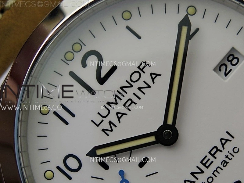 PAM1499 S TTF Best Edition White Dial on ASSO Leather Strap A9010