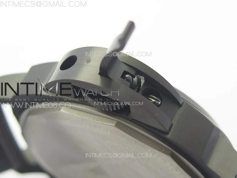 PAM2121 DLC Titanium HWF 1:1 Best Edition Gray Dial On Gray Nylon Strap A6497