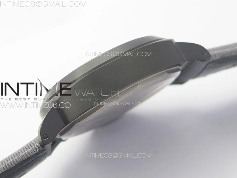 PAM2121 DLC Titanium HWF 1:1 Best Edition Gray Dial On Gray Nylon Strap A6497