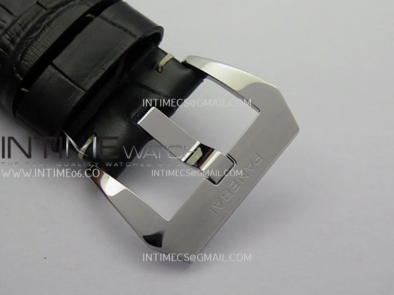 PAM380 HWF 1:1 Best Edition Black Dial On Black Leather Strap A6497