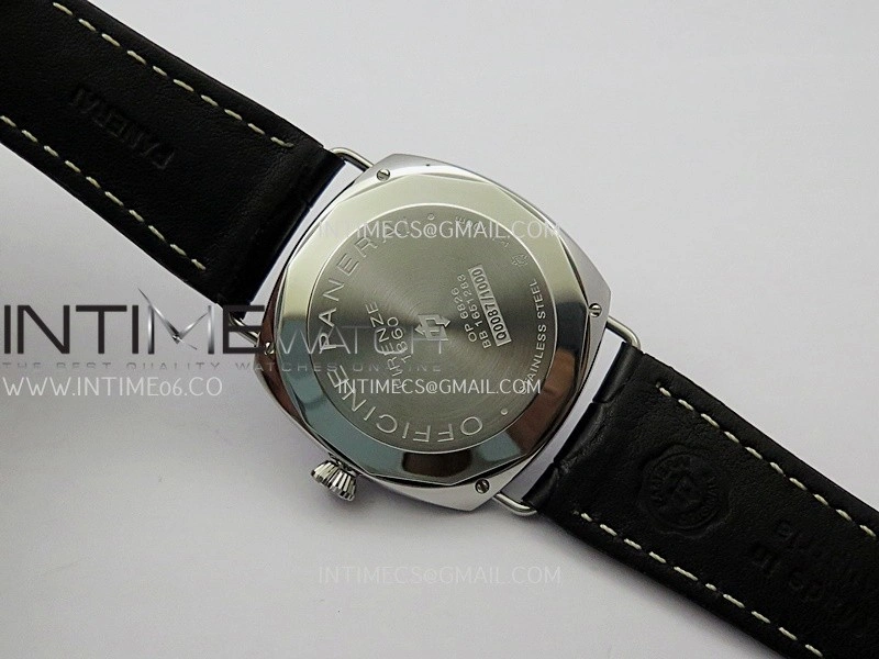 PAM380 HWF 1:1 Best Edition Black Dial On Black Leather Strap A6497