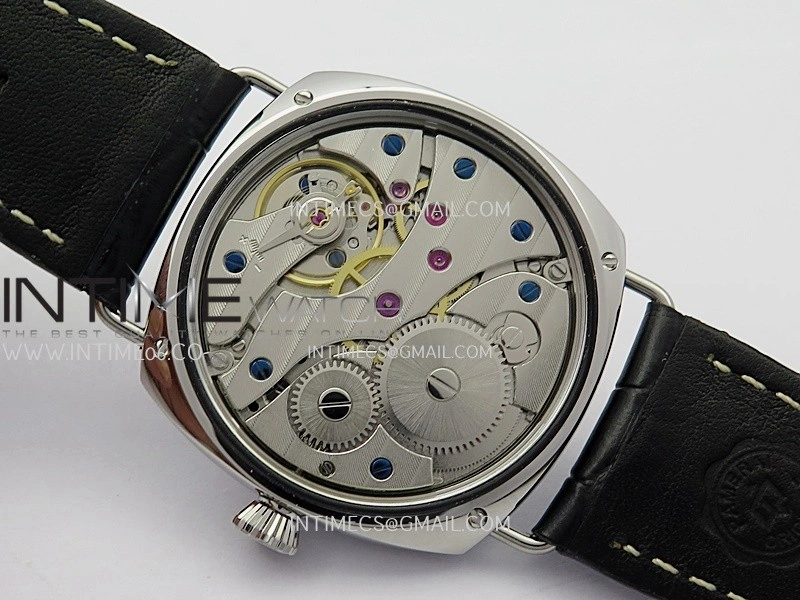 PAM380 HWF 1:1 Best Edition Black Dial On Black Leather Strap A6497