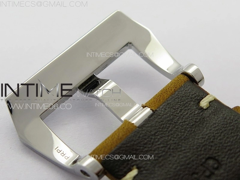 PAM390 N HWF 1:1 Best Edition on Brown Leather Strap A6497