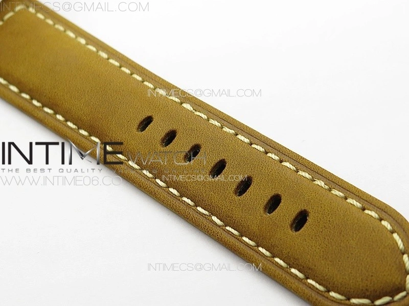 PAM390 N HWF 1:1 Best Edition on Brown Leather Strap A6497