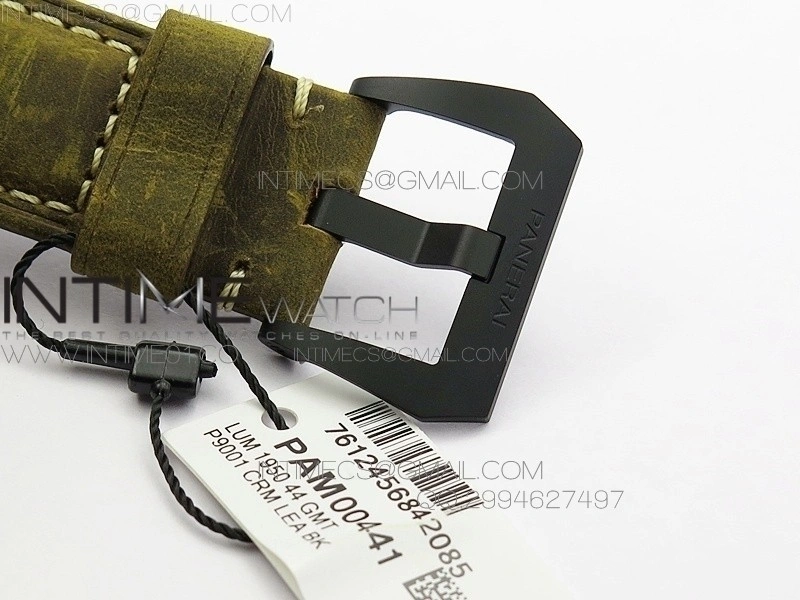 PAM441 O REAL CERAMIC V2 VSF 1:1 SUPER CLONE P9001 BEST ON BROWN ASSO STRAP