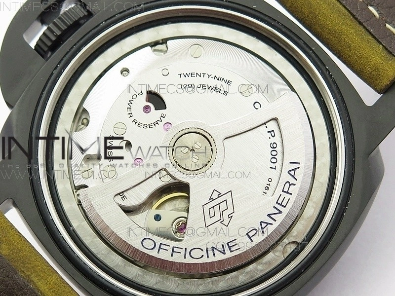 PAM441 O REAL CERAMIC V2 VSF 1:1 SUPER CLONE P9001 BEST ON BROWN ASSO STRAP