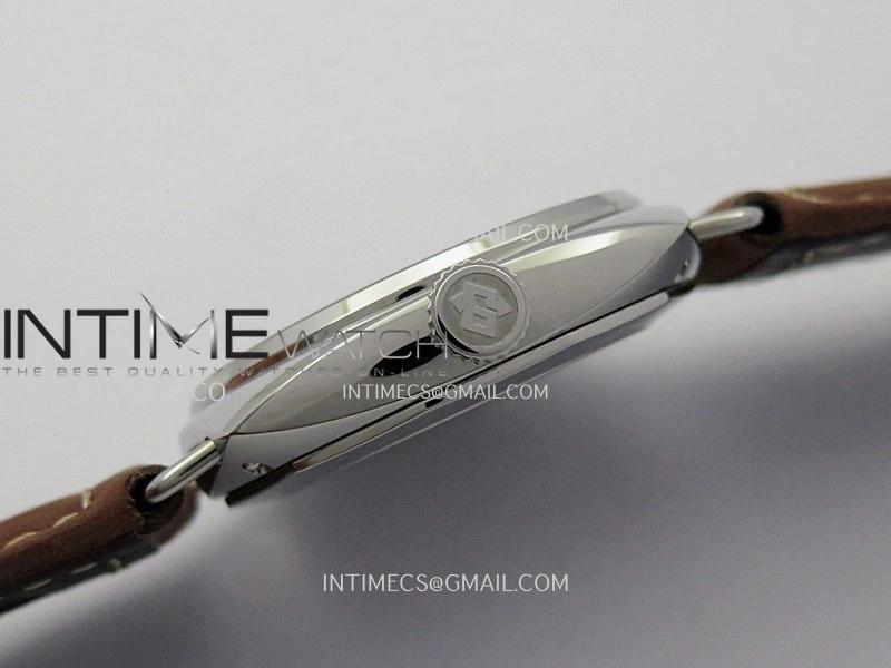 PAM753 HWF 1:1 Best Edition Black Dial On Brown ASSO Leather Strap A6497