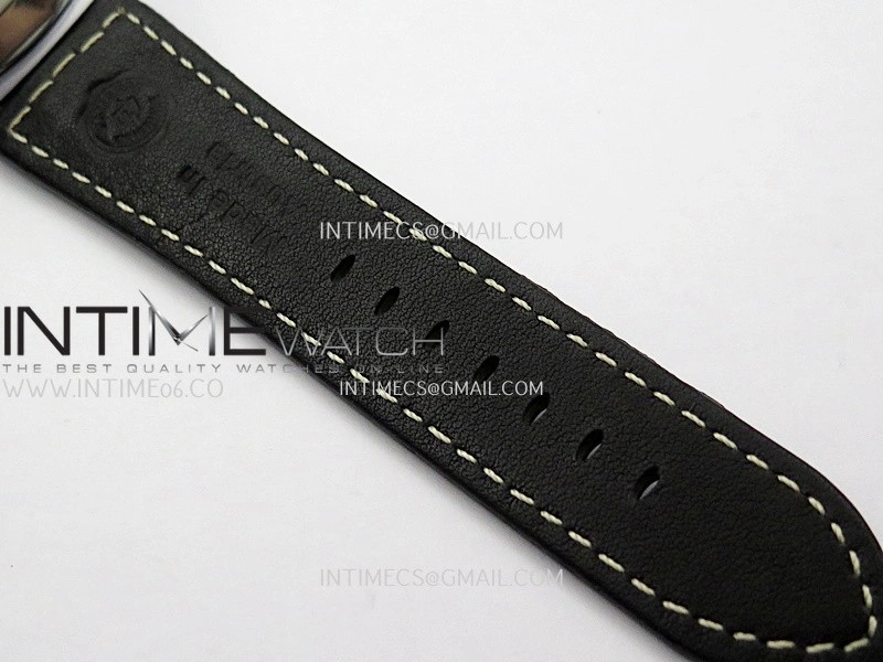 PAM754 HWF 1:1 Best Edition Black Dial On Black Leather Strap A6497