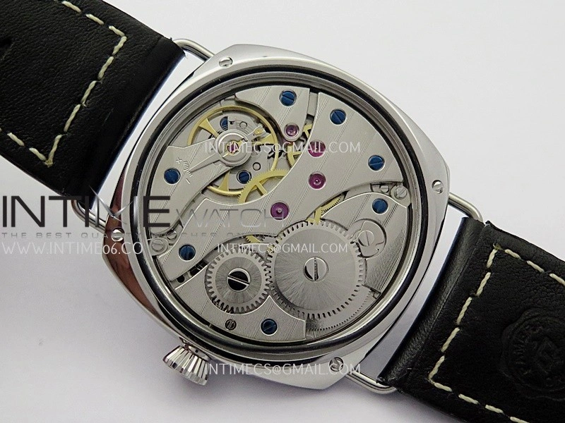 PAM754 HWF 1:1 Best Edition Black Dial On Black Leather Strap A6497