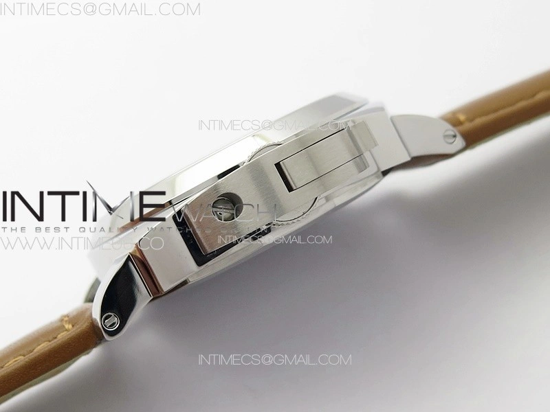 PAM778 W HWF 1:1 Best Edition White Dial on Brown Leather Strap A6497